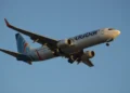 A Flydubai Boeing 737, registration A6-FDA, at Dubai International Airport in the United Arab Emirates on July 19, 2012.
