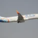 Flydubai Boeing 737 aircraft A6-FDF photographed in Dubai on July 20, 2012.
