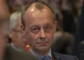 Friedrich Merz attends the CDU party congress in Leipzig, Germany, on November 22, 2019.