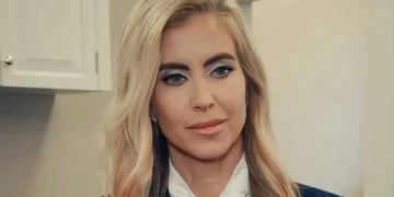 A cropped frame of Katie Zacharia from an introduction video released by the White House on October 13, 2026.