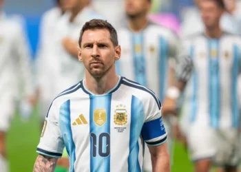 Lionel Messi during Argentina’s match against Egypt at the 2026 FIFA World Cup on July 7, 2026.