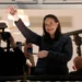 María Corina Machado greets a crowd from the front balcony of the Grand Hotel in Oslo, Norway, during Nobel Week in the early hours of December 11, 2025.