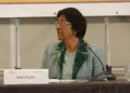 Navi Pillay, former United Nations High Commissioner for Human Rights and member of the African Group for Justice and Accountability, photographed on August 29, 2018.