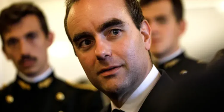 French military ceremony at École Polytechnique on October 14, 2022, presided over by Sébastien Lecornu, France’s minister of the armed forces.