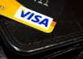 A Visa-branded credit card photographed by Håkan Dahlström on March 16, 2011, illustrating a payment card used for electronic transactions.