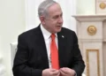 Russian President Vladimir Putin meets Israeli Prime Minister Benjamin Netanyahu at the Kremlin in Moscow on January 30, 2020.