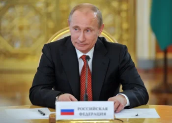 Vladimir Putin attends a meeting of heads of state from Collective Security Treaty Organization member countries on May 15, 2012.